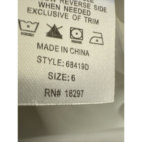 Jayne Copeland Dress 6 Toddler‎ Little Girls Sleveless Ball Gown Formal Party - Picture 9 of 13